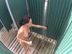 Pretty Czech Girl in the Shower