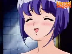 Teen hentai babe gets her pussy licked