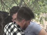 Two delicious hunks have outdoor sex after a good ATV ride