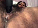 Ebony hairy big ass