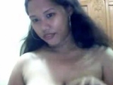 Chubby filipina big tits strips,dances and shows
