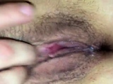 Closeup Pussy with Cum