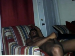 Black Bareback Couch Fucking