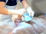 Wrapped And Milked At The Clinic - GloveMansion - HandJob